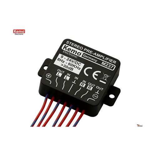 Universal Stereo Preamplifier Module 9-24V DC 8Hz-60KHz 30dB - Picture 1 of 3