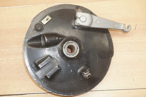 1975 1976 Yamaha DT250 DT 250 OEM Front Brake Shoe Plate & Lever 498-25120-10-00