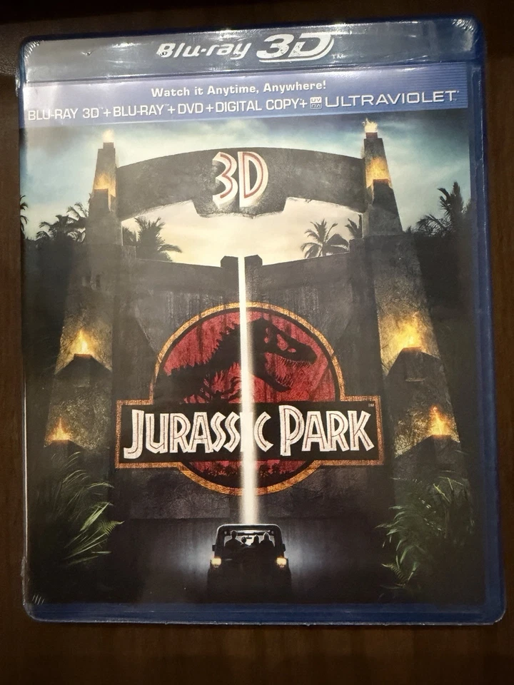 ПАРК ЮРСКОГО ПЕРИОДА ~ 3D с скольжения ~ Blu Ray ~ запечатанный!!! - Изображение 3 из 4