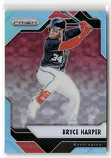 2017 Panini Chronicles #28 Bryce Harper Prizm Light Blue #/299