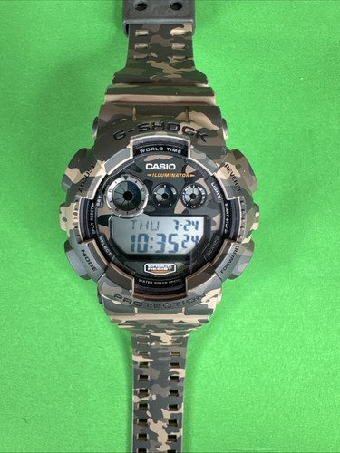 Orologio Uomo Casio G-Shock 3427 GD-120CM Mimetico Illuminatore - Foto 3 di 16
