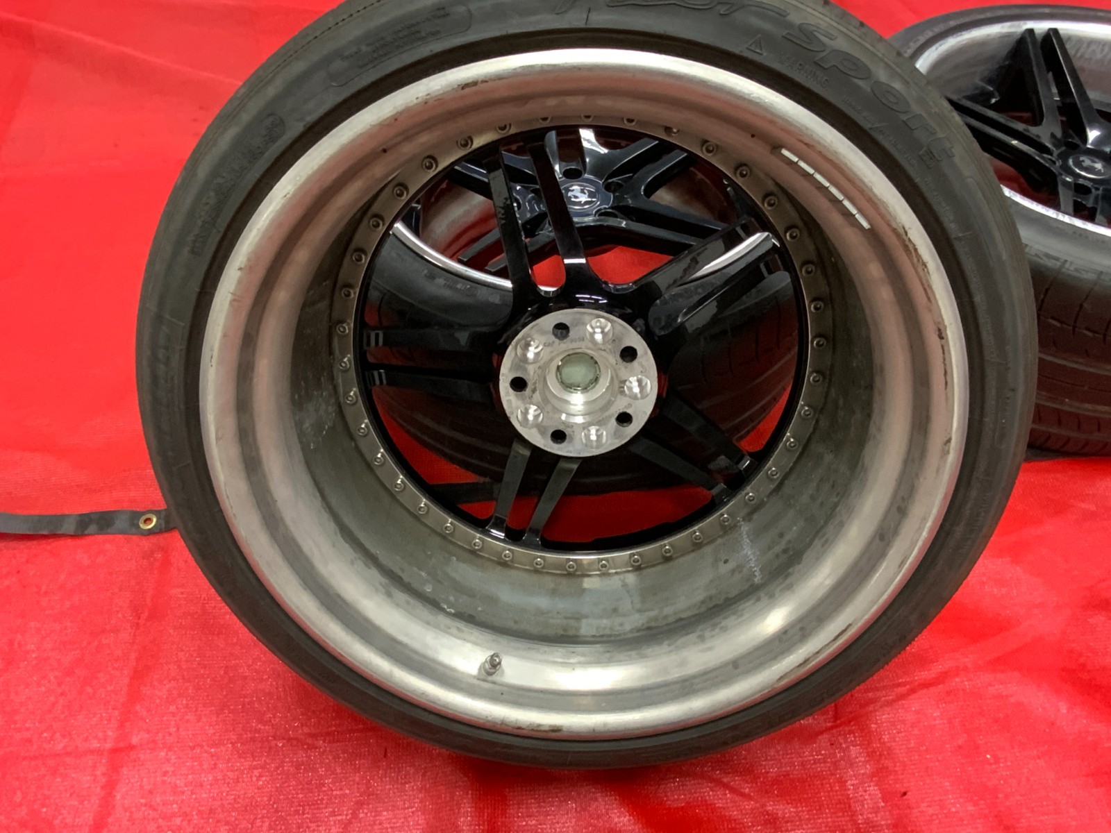 DPE Wheels- Ferrari 458 and 458 Spider - Black and Silver
