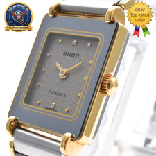 [NEAR MINT] RADO Florence 204.3631.2 Gold 2 S...