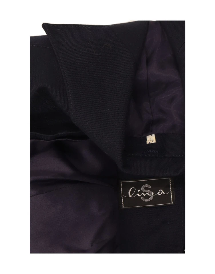 Chaqueta Blazer LINEA Mujer 3 Botones UK 4 XS Azul Marino Poliéster DT44 Foto 3 de 3