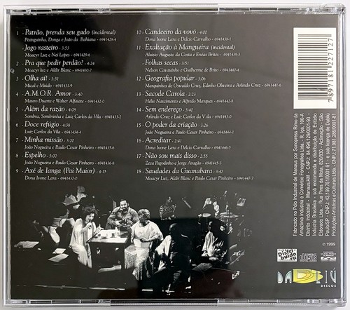 LUIZ CARLOS DA VILA, DONA IVONE LARA + "Pirajá! Esquina Carioca" RARE Samba CD - Picture 2 of 4