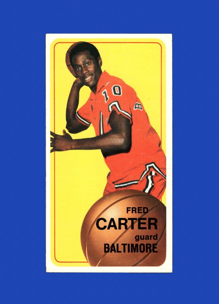 1970-71 Topps Set-Break #129 Fred Carter EX-EXMINT *GMCARDS*