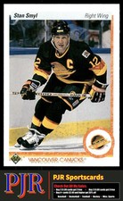 Stan Smyl 1990-91 Upper Deck #299 Vancouver Canucks