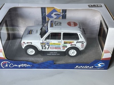 SOLID NEW 1 18 Lada Niva No.157 Trossat Briavoine Rallye Paris Dakar 1983