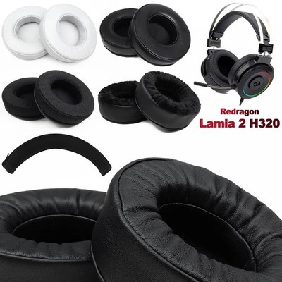 Headphone Earpad Cushion Cover For Redragon Lamia 2 H320 SCYLLA H901 Mesh Cloth