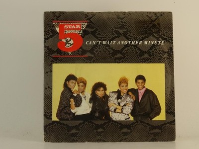 5 STAR CAN'T WAIT ANOTHER MINUTE (1) (86) 2 Track 7'' Single including Picture Sl