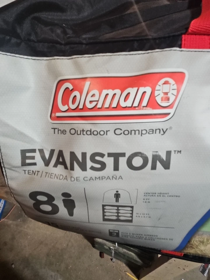 Barraca Coleman 2000007824 Evanston 15x12 pés 8 pessoas - Verde - Imagem 2 de 4