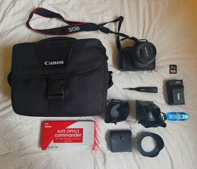 Canon EOS Rebel T6 Digital SLR Camera 18-55mm