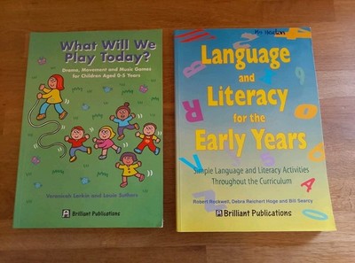 BOOK - Bundle Of X2 Early Learning Paperback Books Language Literacy 