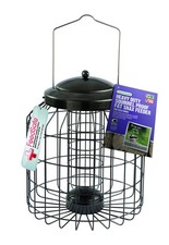 Image of Gardman Heavy Duty Squirrel Proof Fat Snax Bird Feeder, 2.8 kg, Natural 
