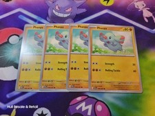 Pokemon TCG Paldean Fates Phanpy 048/091 x4 Playset Near Mint 4x Cards