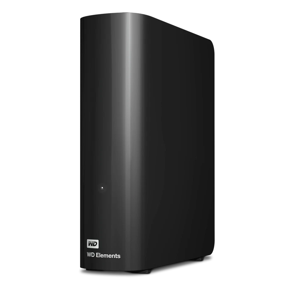Disco duro externo de escritorio Western Digital 8 TB WD Elements - WDBWLG0080HBK-NESN