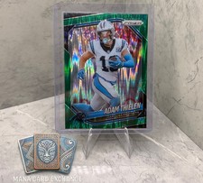 🤙🤙2025 Prizm Adam Thielen Green Flash Prizm SP #189 Carolina Panthers 🔥🔥