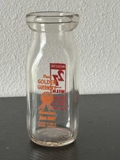 Hawaii Milk Bottle - Half Pint Dairymens Golden Guernsey Honolulu T.H.