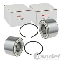 2X NTY Radlager Satz Hinten Passend FÜR Nissan X-TRAIL | KLT-NS-067