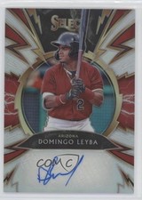2020 Panini Select Sparks Signatures Holo Prizm 11/99 Domingo Leyba Auto 1u6