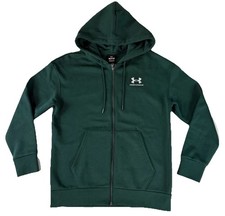 NWOT Under Armour Full-Zip Hoodie Fleece Green Women's Size S