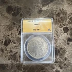 1889 United States Morgan Silver Dollar $1 - ANACS Graded AU58 - No Reserve