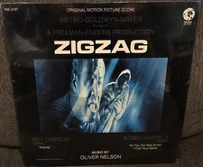 ZIGZAG  Oliver Nelson Roy Orbison Sealed Old Stock Motion Picture Score MGM 