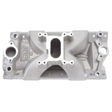 Edelbrock 2901 Victor Jr. Sportsman 2v 23 Deg Intake Manifold Small Block Chevy
