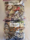 New ListingLot 56 Misc Vtg Costume Jewelry Wearable Repairable Craft Mixed Materials 10 lbs