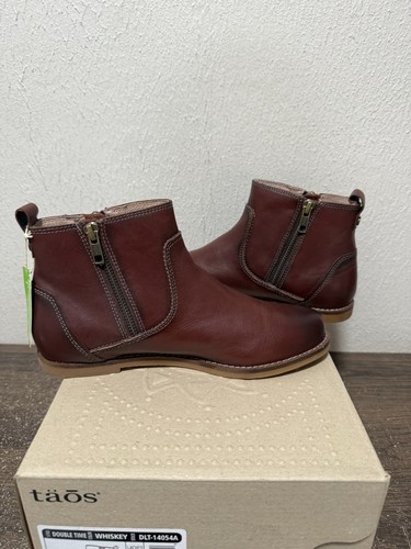 NEW Taos Double Time Whiskey Women's Ankle Boots Size 7.5M MSRP $185 DLT-14054A - Picture 6 of 7