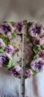 Flower Photo Frame Purple Photo- 5" x 3.25" Heart Floral by Fancy Frames — photo 4