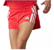 NEW Adidas Adizero Split 3" Running Shorts Slim Fit Lucid Red Mens JF3465 Xl