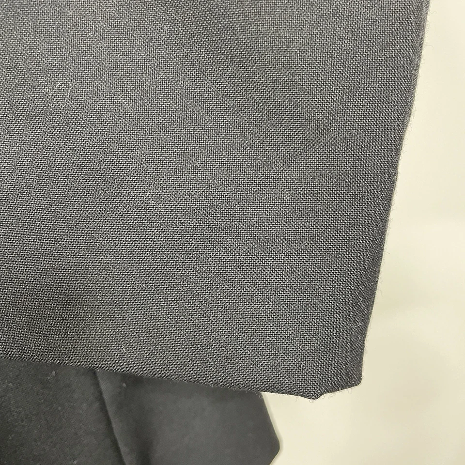 Raffinati Hecho en EE. UU. Traje Chaqueta Para Hombres 58L Negro Mantón Sólido Dos Botones Foto 4 de 4