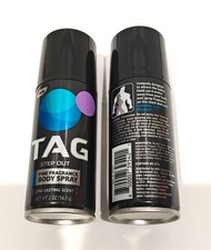 Tag Body Spray Step Out 2pcs 2oz Long Lasting Scent