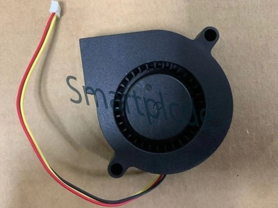 1PCS NEW  EVERCOOL EC5015L12EA-B Mute Humidifier fan DC12V 0.10A 5CM 5015 3wire 