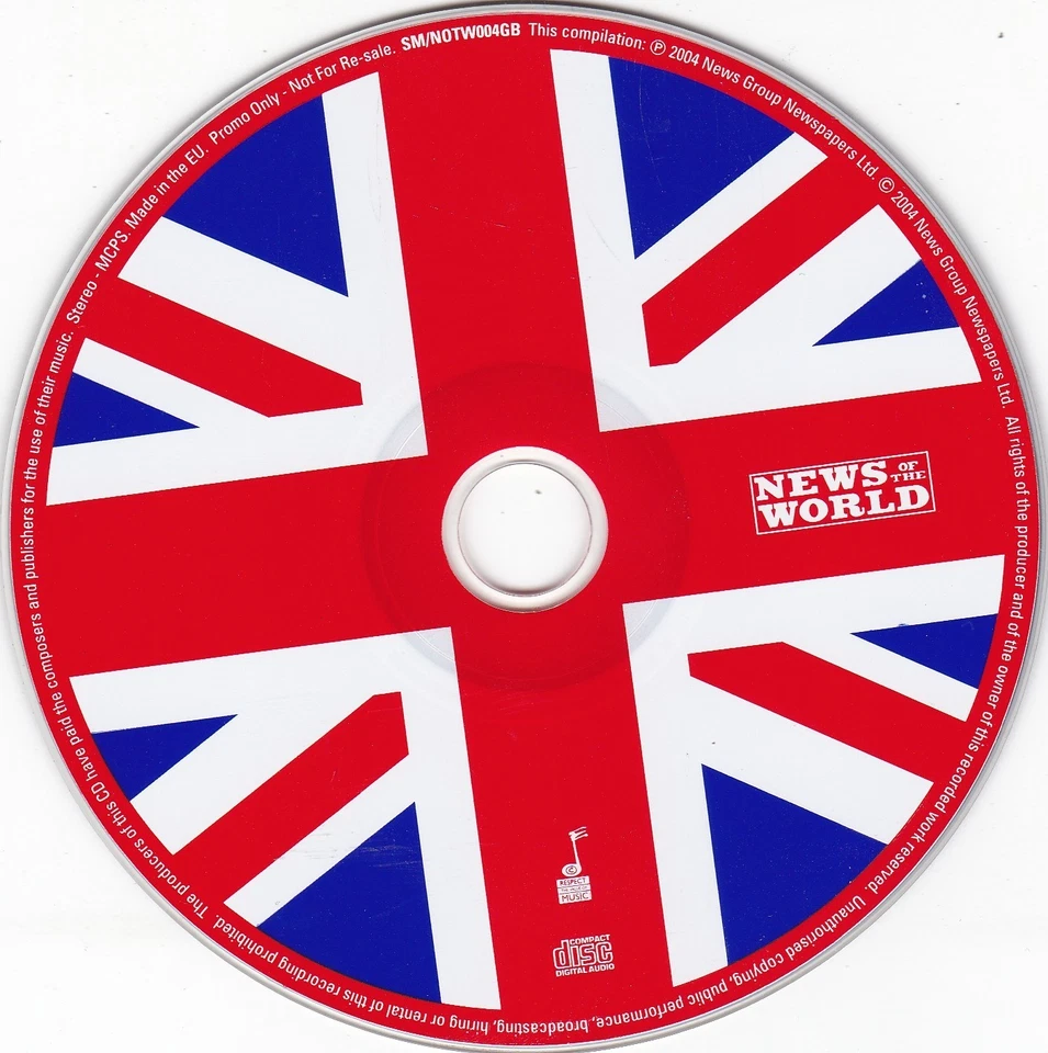 TRUE BRITS ( NEWS OF THE WORLD Newspaper CD ) - Bild 3 von 3