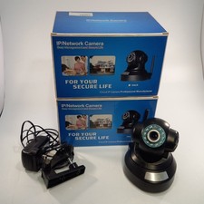 2x Wireless IP Security Cameras – HD Night Vision, Motion Detection, Remote View