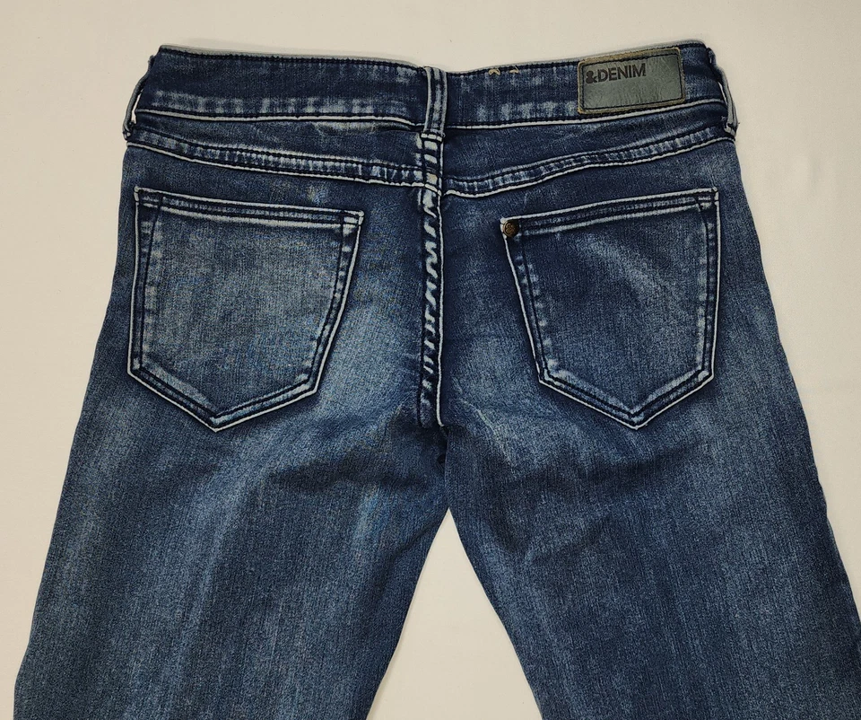 Pantalones de mezclilla elásticos de cintura súper ajustados para mujer H&M & Denim 24/30 CN 160/62A Foto 4 de 4