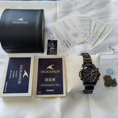 Casio Oceanus Casualo Ocw-P1000B-1Ajf Analog Solar Men Oceanus