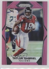 2017 Panini Prizm Pink Prizm Taylor Gabriel #191 7l6