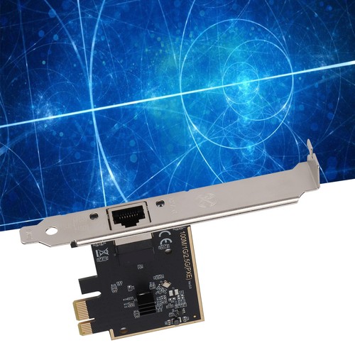 Wired Network Card PCIE Gigabit Network Card 2.5Gbps Desktop Wired Network Ad FY - Afbeelding 14 van 24