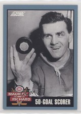 1992-93 Score Canadian Maurice Richard #548 HOF 10wl