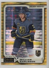 2018-19 O-Pee-Chee Platinum Seismic Gold 43/50 William Karlsson #55 6m1