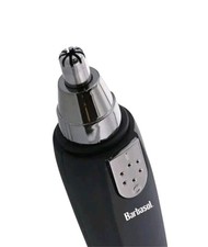 💈2X Barbasol Battery Powered Ear & Nose Trimmer Stainless Steel Blades Portable