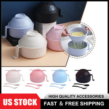 Portable Microwave Ramen Bowl Set Instant Noodles Cooker With Chopsticks