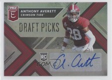 2018 Panini Elite Draft Picks Draft Picks Auto Anthony Averett #209 Auto 0w8