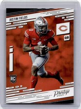 2021 PANINI PRESTIGE ROOKIE JUSTIN FIELDS RC NEW YORK JETS #203