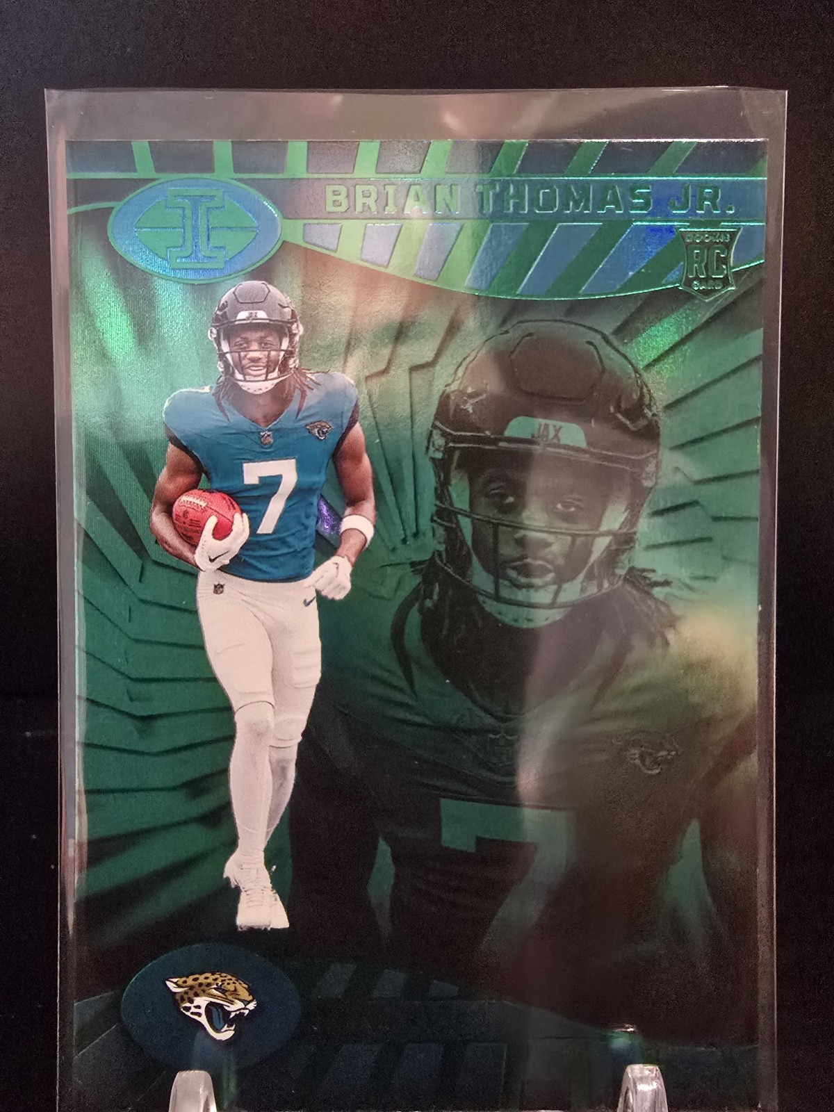 1122191 - Brian Thomas Jr. - 2024 Illusions Football EMERALD TROPHY #41