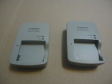 2 X Genuine Canon Battery Charger CB-2LYE -with AC cord.