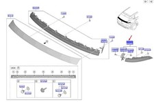 Hyundai Kona SX2 Rücklicht hinten links 92401BE000 NEU ORIGINAL